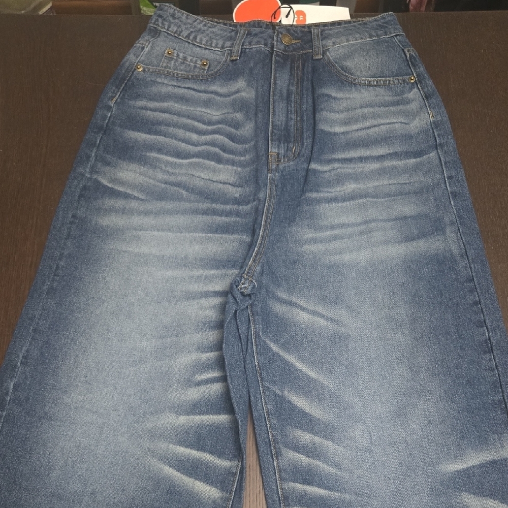 Cider Blue Flare & Wide Leg Jeans